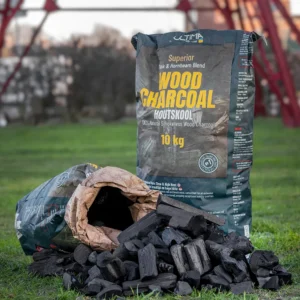 Stookkracht | Beuk en eiken houtskool | Houtskool en aanmaak wokkels​ | Webshop